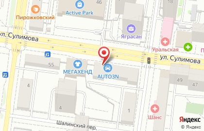 Салон цветов Элит-букет на улице Сулимова на карте