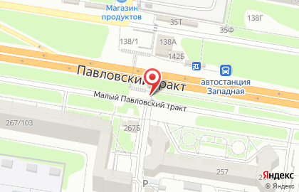 Рекламный щит, РА Маркетинг & Реклама на Павловском тракте на карте