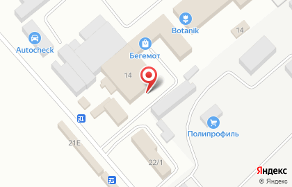 Торговый центр Бегемот на карте