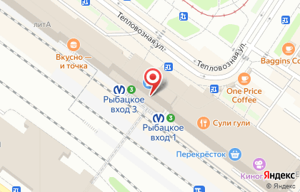 Продуктовый магазин в Санкт-Петербурге на карте