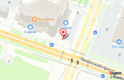 ОАО Банкомат, Газпромбанк в Ленинском на карте