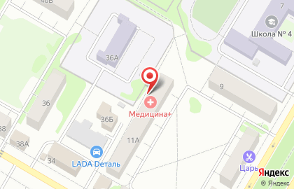Медицинский салон Медицина+ на карте