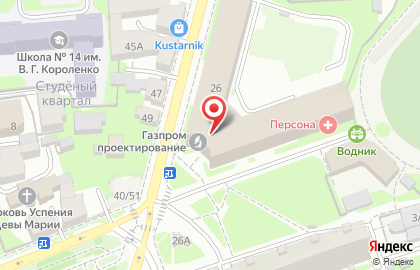 Первая гильдия строителей на Алексеевской улице на карте