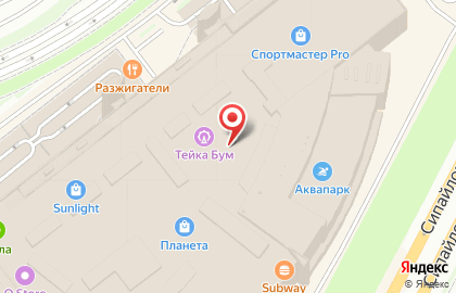 Магазин Nike в Уфе на карте