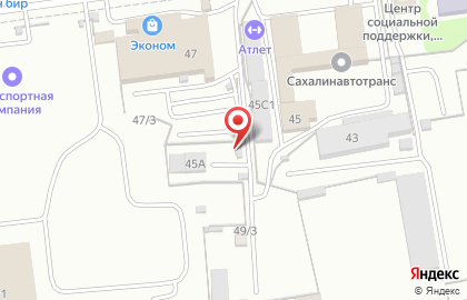 Транспортная компания в Южно-Сахалинске на карте
