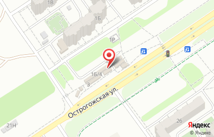 Киоск быстрого питания Русский аппетит на Междуреченской улице на карте