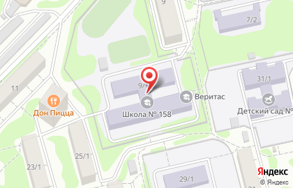 Академия Современных Технологий в Калининском районе на карте