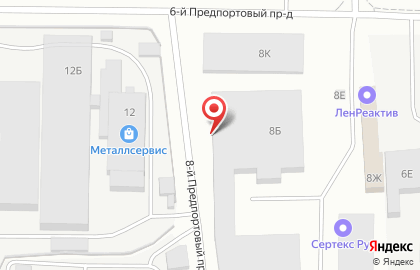 Автосервис Мобискар в 6-м Предпортовом проезде на карте