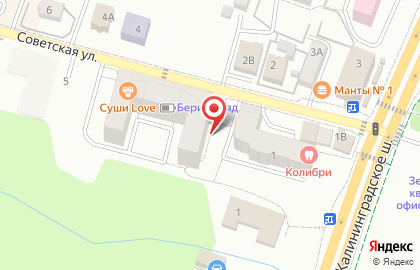 Салон сотовой связи МТС на Советской улице на карте