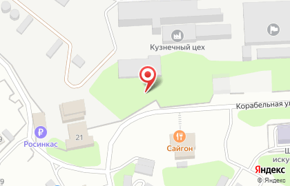 Ресторан "Сайгон" г.Советская Гавань на карте