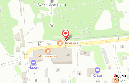 Киоск по продаже кофе на Трактовой улице на карте