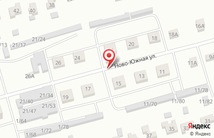 Парикмахерская на Новоюжной, 28 на карте