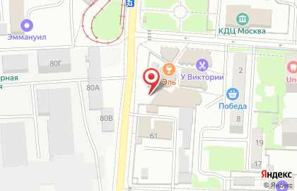 Магазин парфюмерии и косметики в Московском районе на карте