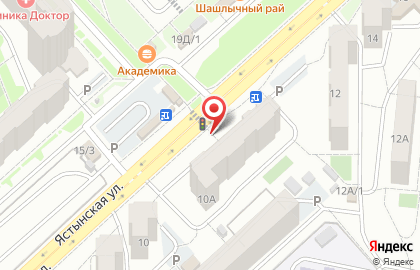 Колбасная лавка на Ястынской, 10а/1 на карте