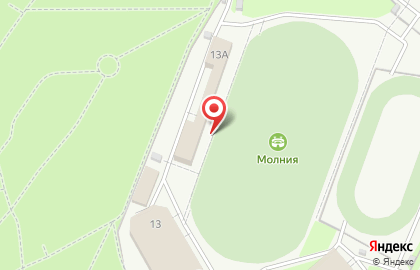 Молния Дюсш на карте