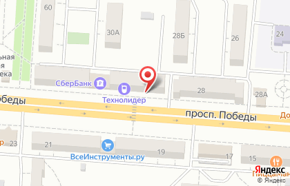 Магазин Рыбторг на проспекте Победы на карте