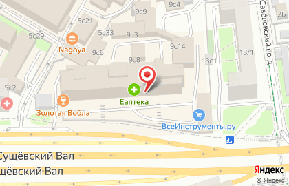 Магазин медицинской литературы Медкнигасервис на улице Сущёвский Вал на карте