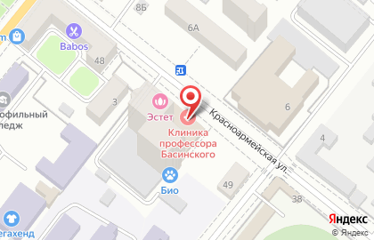 Агентство недвижимости ФОН на Красноармейской улице на карте