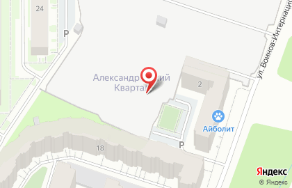 Новостройка Смоленскагропромстрой в Смоленске на карте