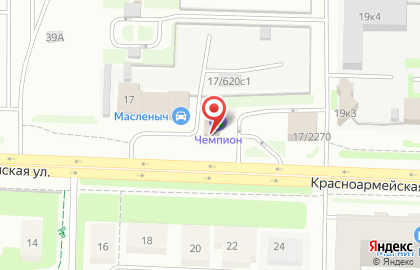 Сервисный центр Чемпион в Нижнем Новгороде на карте