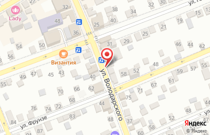 Бухгалтерская компания на улице Володарского на карте