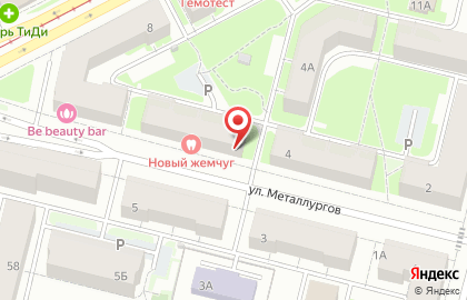 Компания Финам на улице Металлургов на карте