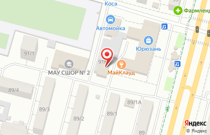 Ремспецтех в Орджоникидзевском районе на карте
