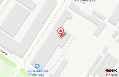 Самарская фабрика дверей в Бугульме на карте