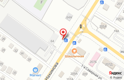Магазин товаров для рыбалки и отдыха На крючке на улице Адмирала Нахимова на карте