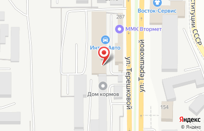 Мастерская по удалению вмятин без покраски в Дзержинском районе на карте