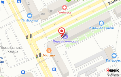 Мебельный салон Калина на Коммунистической улице на карте