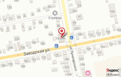 Коллегия адвокатов Гамбит на Заводской улице на карте