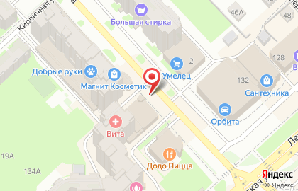 Центр лабораторной диагностики Целди на улице Ленинградской на карте