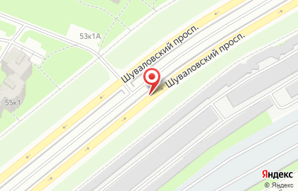 Автостоянка на Шуваловском проспекте, 61а на карте