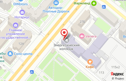 Казанский энергетический колледж на карте