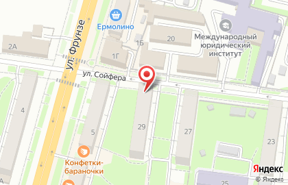 Ювелирный салон Ювелирная Лавка в Советском районе на карте