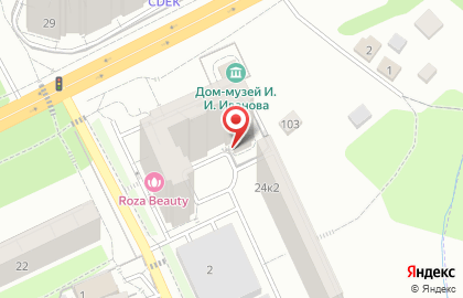 Мини-маркет Амбар на проспекте Мира во Фрязино на карте
