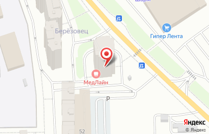 Стоматологическая клиника МедЛайн на карте