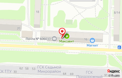 Многофункциональный центр городского округа г. Дзержинск на Пушкинской улице на карте