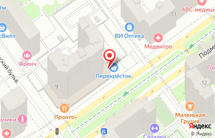 Интернет-магазин интим-товаров Puper.ru на Подмосковном бульваре на карте