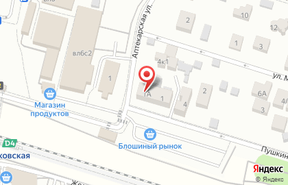 Хостел На Пушкинской на карте