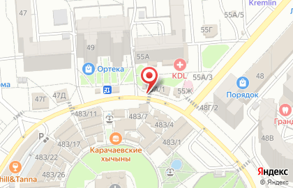 Киоск по продаже хлебобулочных изделий на улице Владимира Невского на карте