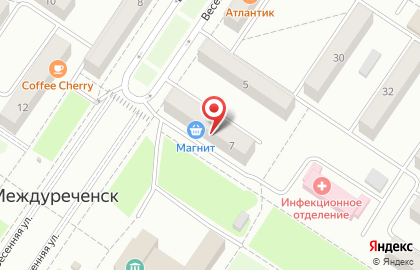 Аптека Кузбасса на Весенней улице на карте