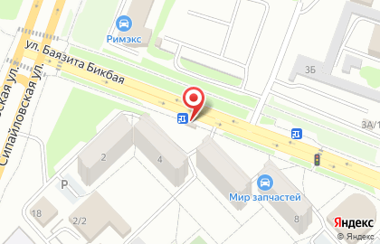 Цветочный магазин в Уфе на карте