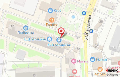 Компьютерный сервисный центр Балашиха на карте