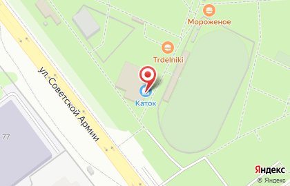 Пункт проката на карте