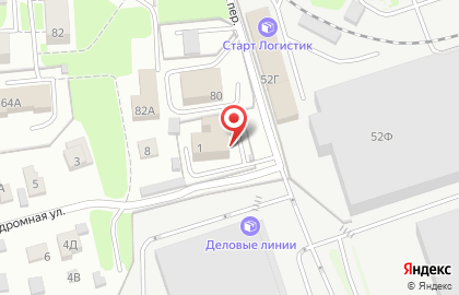 Торговая компания Тепло на Аэродромной улице на карте