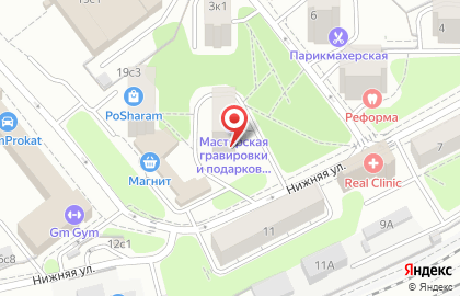 Московские профессиональные художники на карте