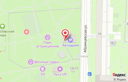Парк аттракционов Твейс на карте