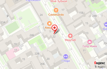 Страховая компания АльфаСтрахование на метро Василеостровская на карте